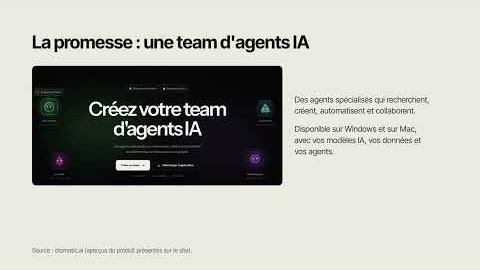 La promesse d'Otomatic : une team d'agents IA