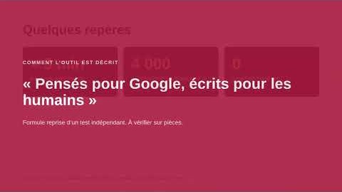 Wisewand : pensés pour Google, écrits pour des humains